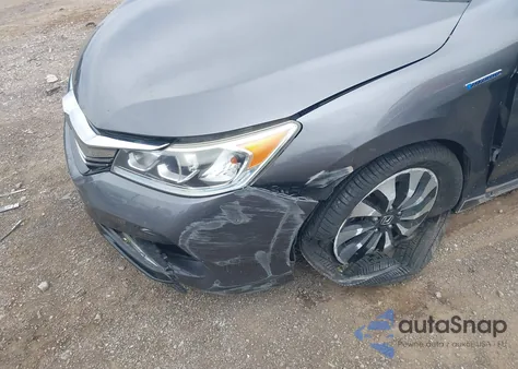 2017 Honda Accord Hybrid из США, поврежденный, VIN JHMCR6F39HC016097